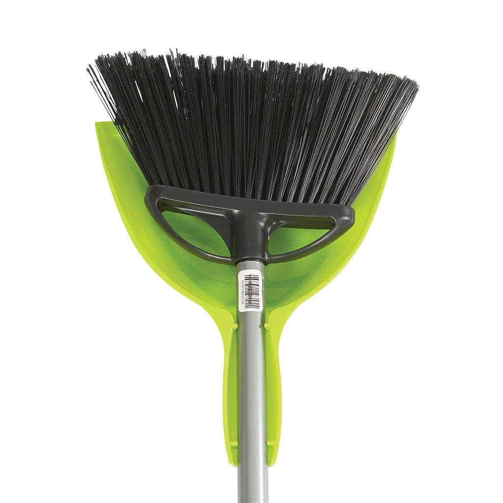 10 Inch Angle Broom With 9 Inch E-Z Clean Dustpan Combo