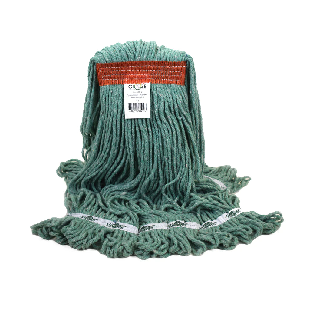 20 Oz Synthetic Narrow Band Looped End Wet Mop - 20 Oz