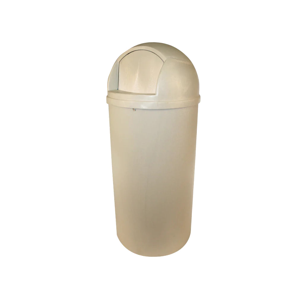 21 Gallon Bullet Indoor / Outdoor Container - Beige