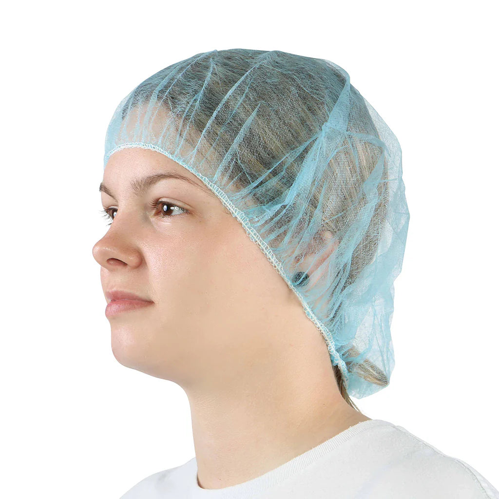 21 Inch Bouffant Cap/Hairnet - 21" / 10 Packs of 100