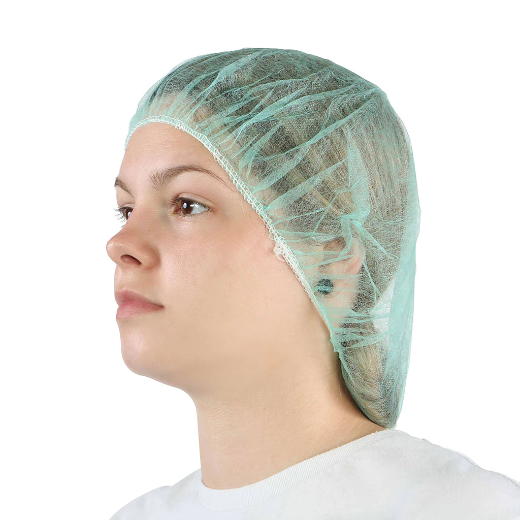 21 Inch Bouffant Cap/Hairnet - 21" / 10 Packs of 100