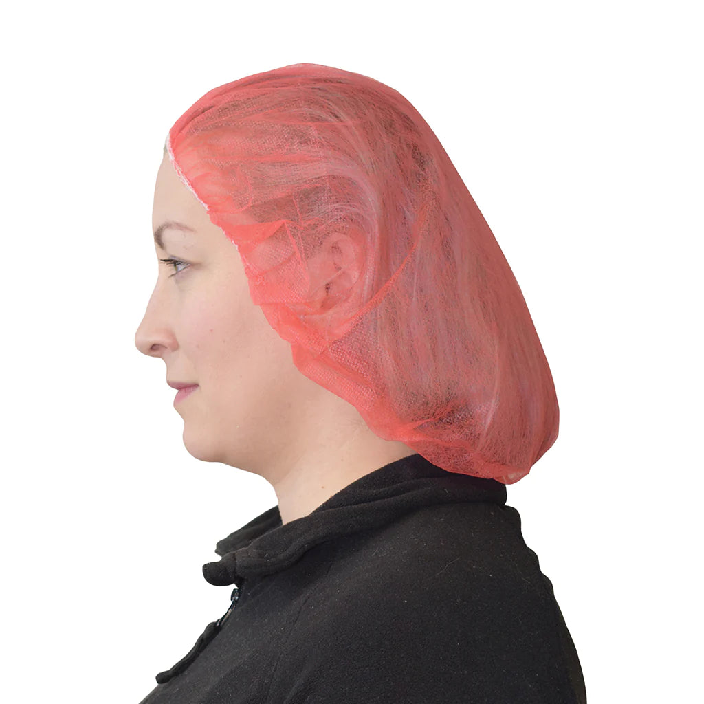 21 Inch Bouffant Cap/Hairnet - 21" / 10 Packs of 100