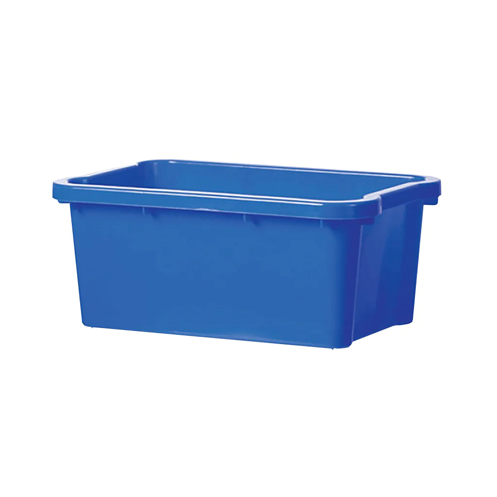 Blue Under Desk Recycling Bin - 5 Gallon