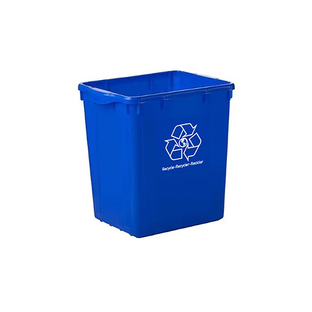 Curbside Recycling Bin - Blue
