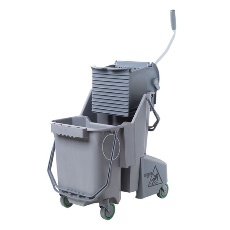 Dual Compartment Mop Buckets