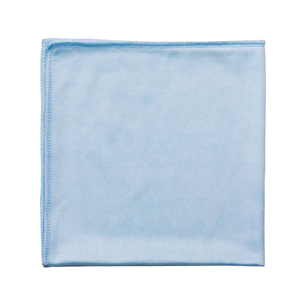 Glass/Mirror Microfiber Cloth - Blue / 20 Packs of 10