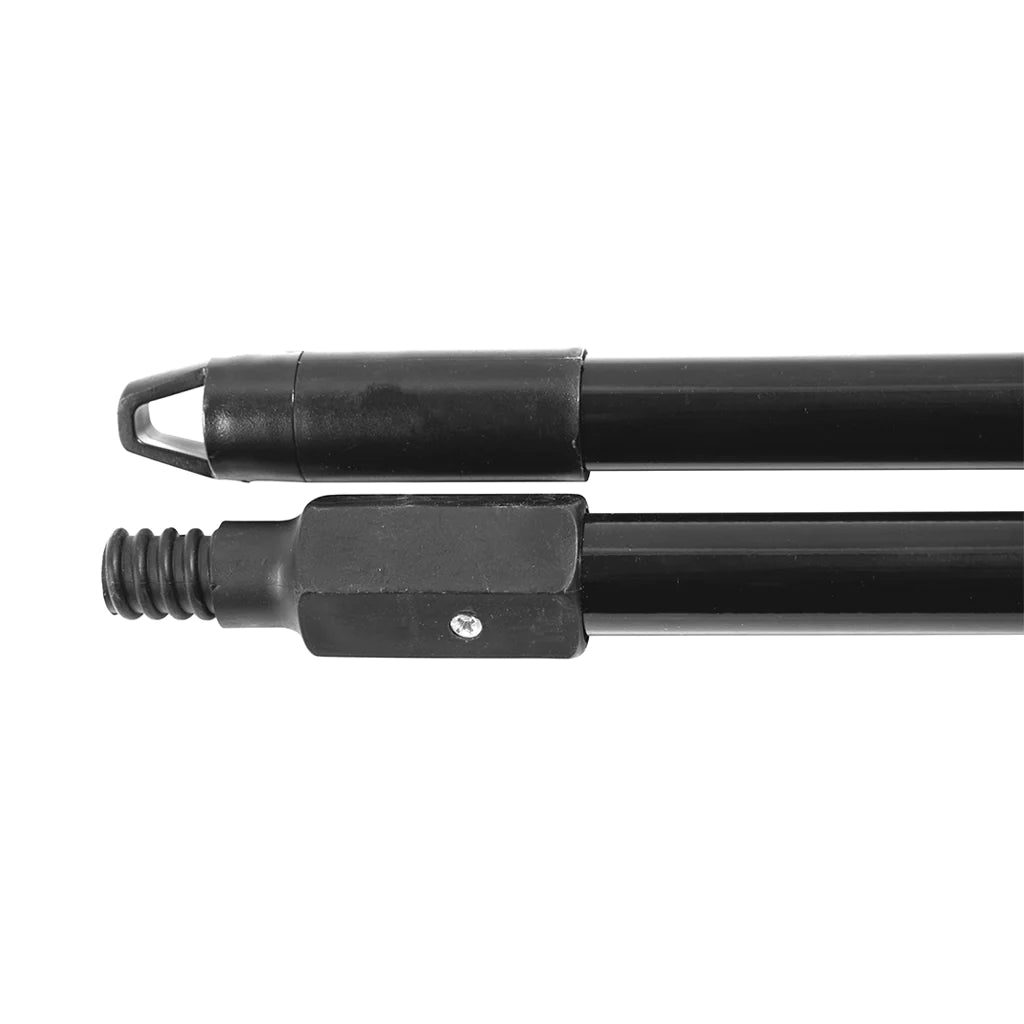 Metal Handle With Heavy Duty Plastic Threaded Tip