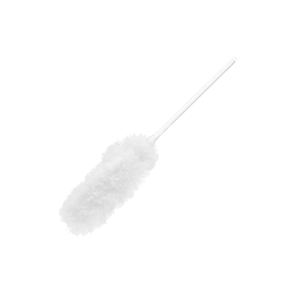 Microfiber Duster With Handle - White