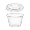 PLA Portion Cup Lids Compostable