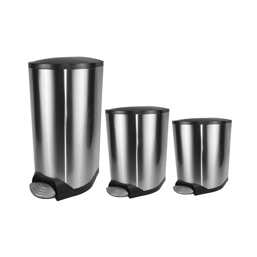 Step On Container Stainless Steel With Soft Close Lid