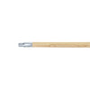 Threaded Metal-Tip Lacquered Wood Handle