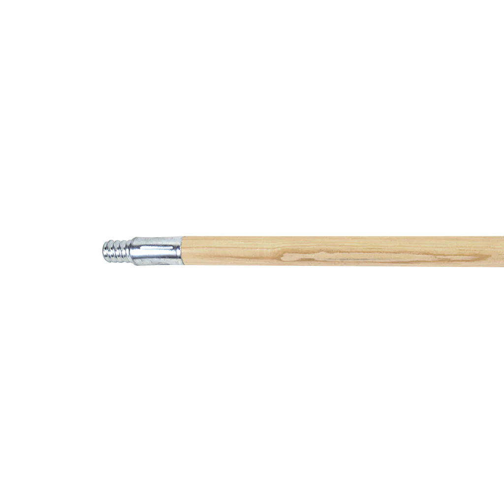Threaded Metal-Tip Lacquered Wood Handle