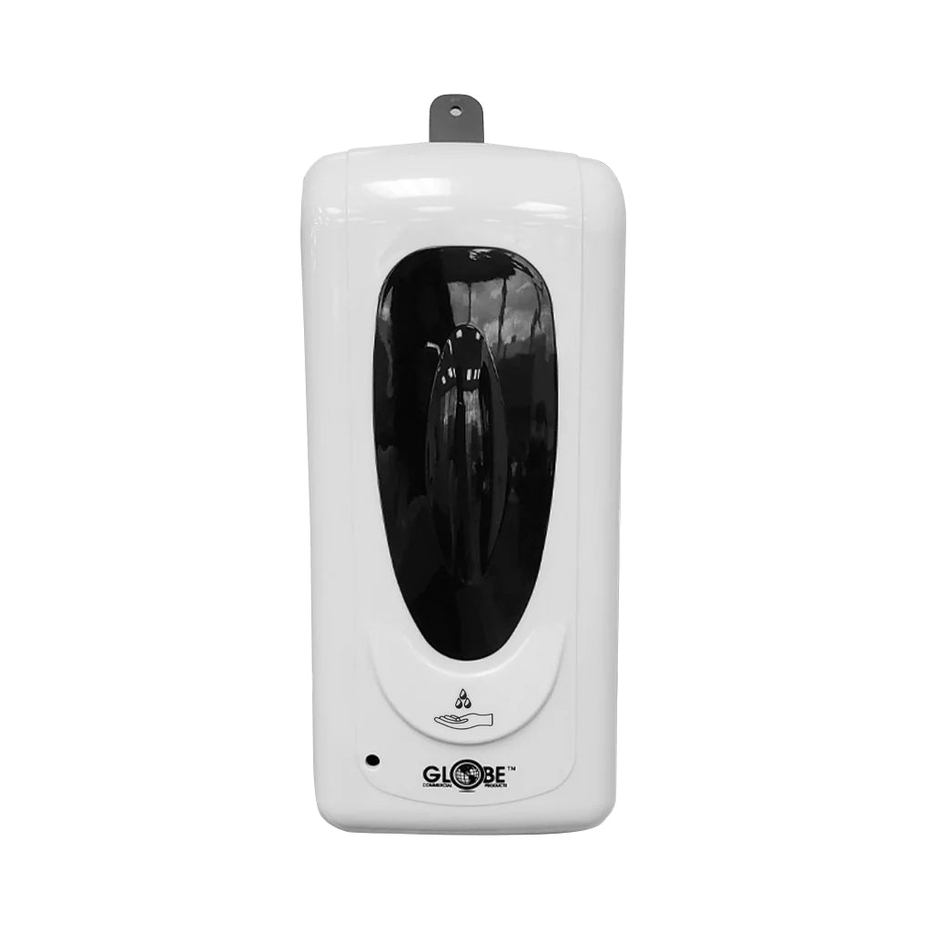 Touch-Free Dispenser With Refillable Bottle - 5.25"L X 5"W 10.75"H / White