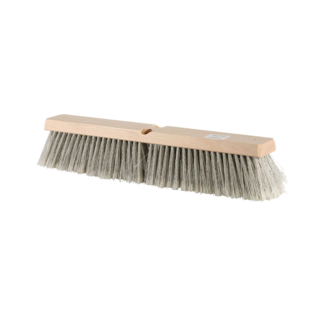 Value Line Push Broom Heads - Soft Bristles / Khaki