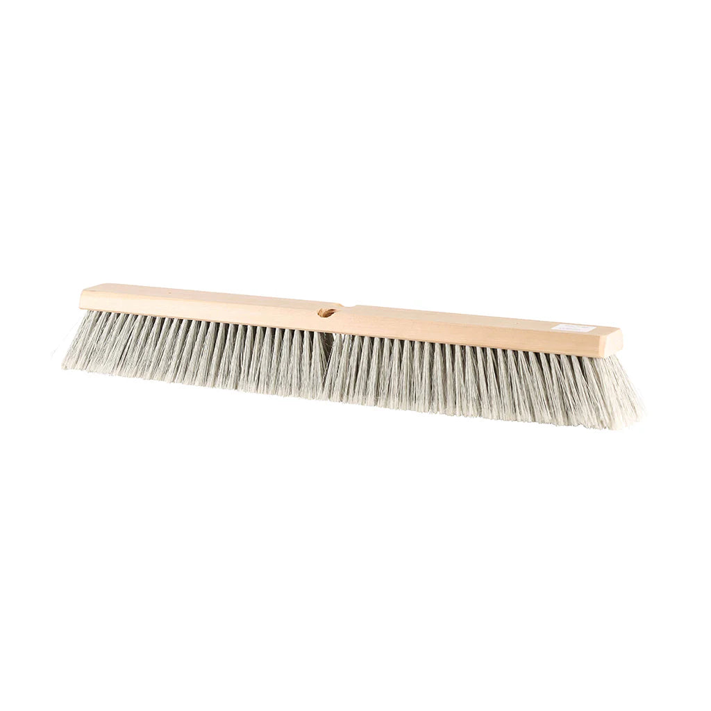 Value Line Push Broom Heads - Soft Bristles / Khaki