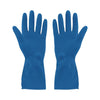 Blue Silverlined Rubber Gloves
