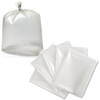 Xtra Strong Clear Garbage Bags - 150 Bags / Case
