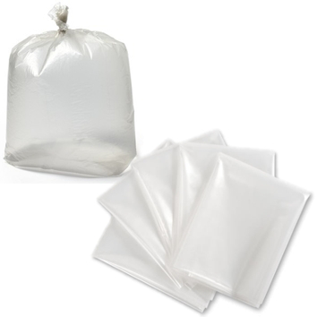 Xtra Strong Clear Garbage Bags - 150 Bags / Case